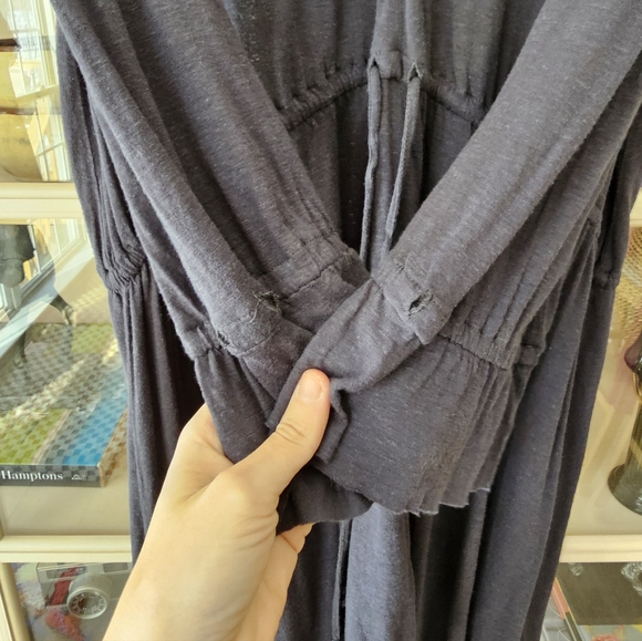 Free People Livia Dress Steel Grey - Picture 8 of 9